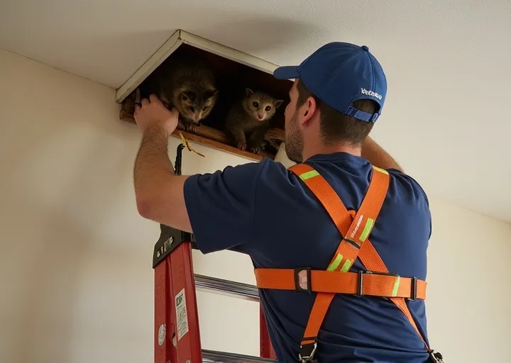 Safe Roof Cavity Access Springfield Central